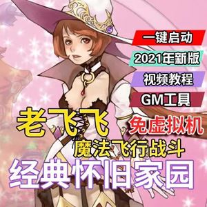 经典怀旧端游《老飞飞》单机版 免虚拟机一键端 GM命令支持Win10