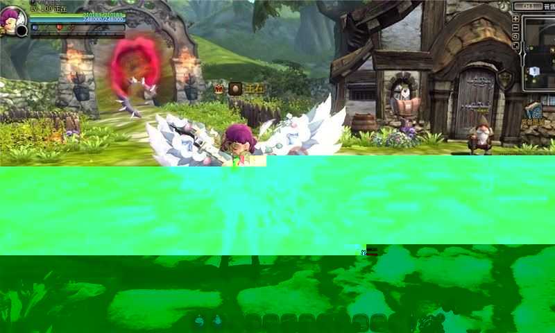 端游龙之谷单机版一键端 大型3D网游同步489大翅膀新3件套