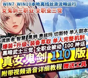 110级DOF网游单机版一键端 仿官血槽居中 全职业三觉 被动黑暗武士