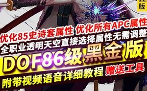 DOF86黑金单机版 第12版游戏下载 带工具和教程 网游单机