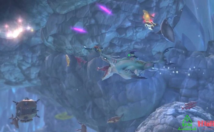 任天堂Switch-《饥饿鲨:世界》hungry shark world 1.01 中文整合版xci游戏免费下载